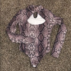 Snakeskin Bodysuit